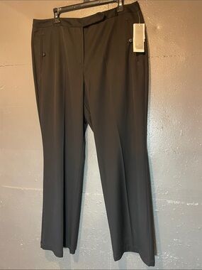 Lizgolf Black Dress Pants - Classic Straight Fit